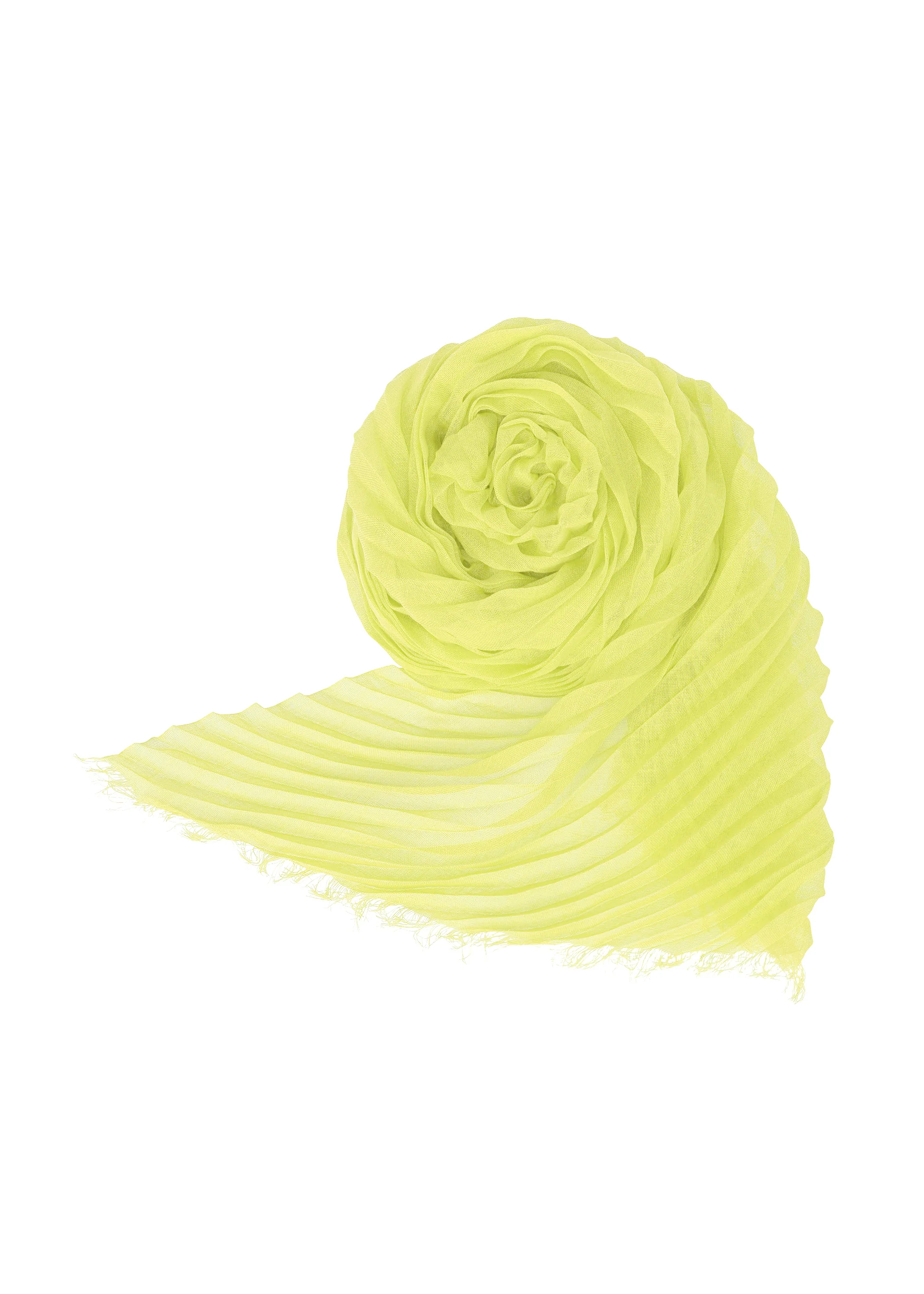 FEATHER RAMIE PLEATS STOLE - Image 4