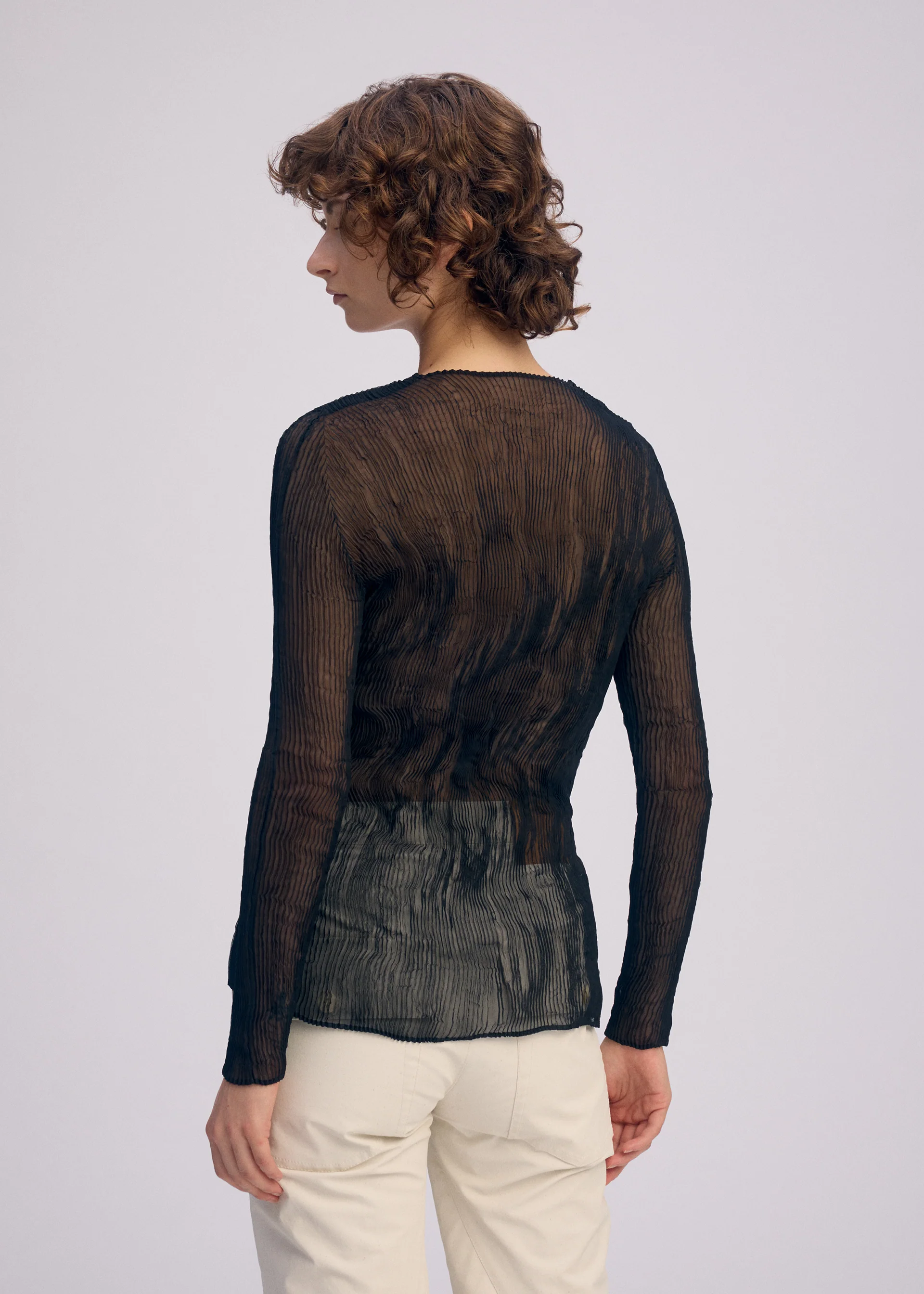 CHIFFON TWIST BK/WT-66 - Image 6