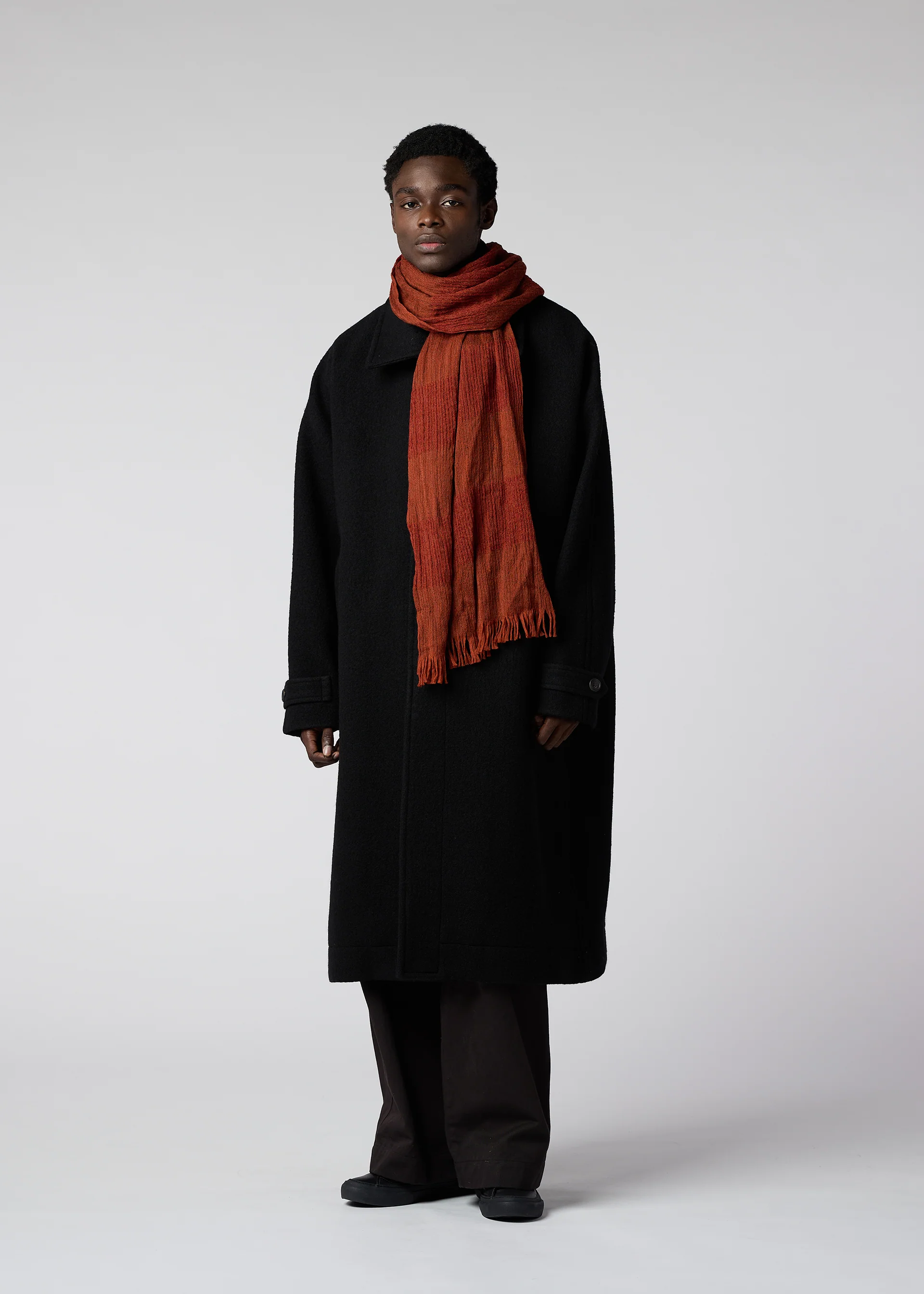 WOOL TUCK STOLE - Image 4
