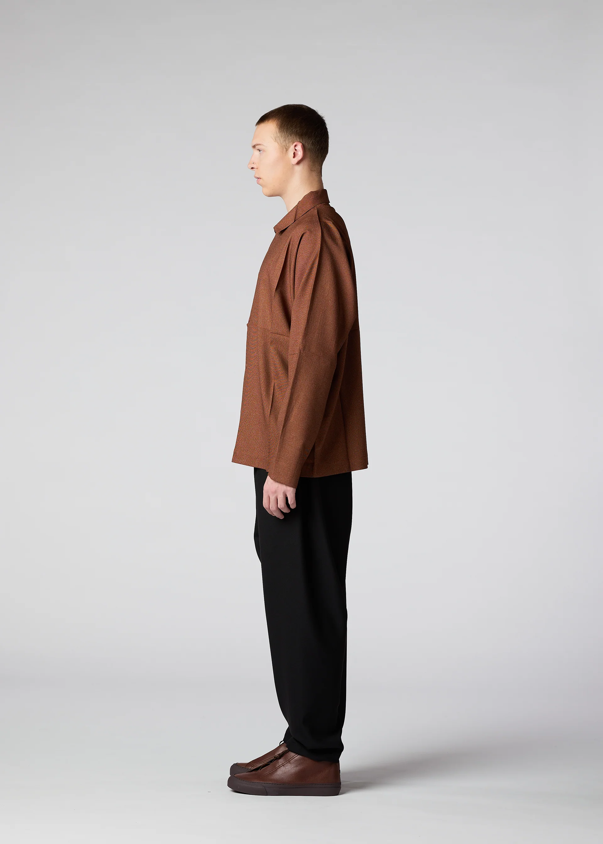 WOOL LIKE COMPACT SHIRT - Image 11