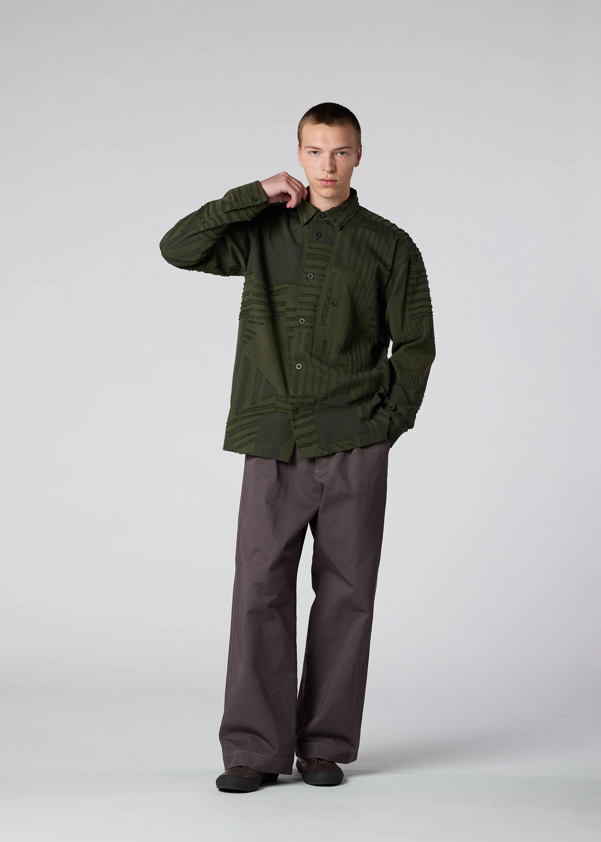 GEOMETRY JACQUARD SHIRT - Image 10