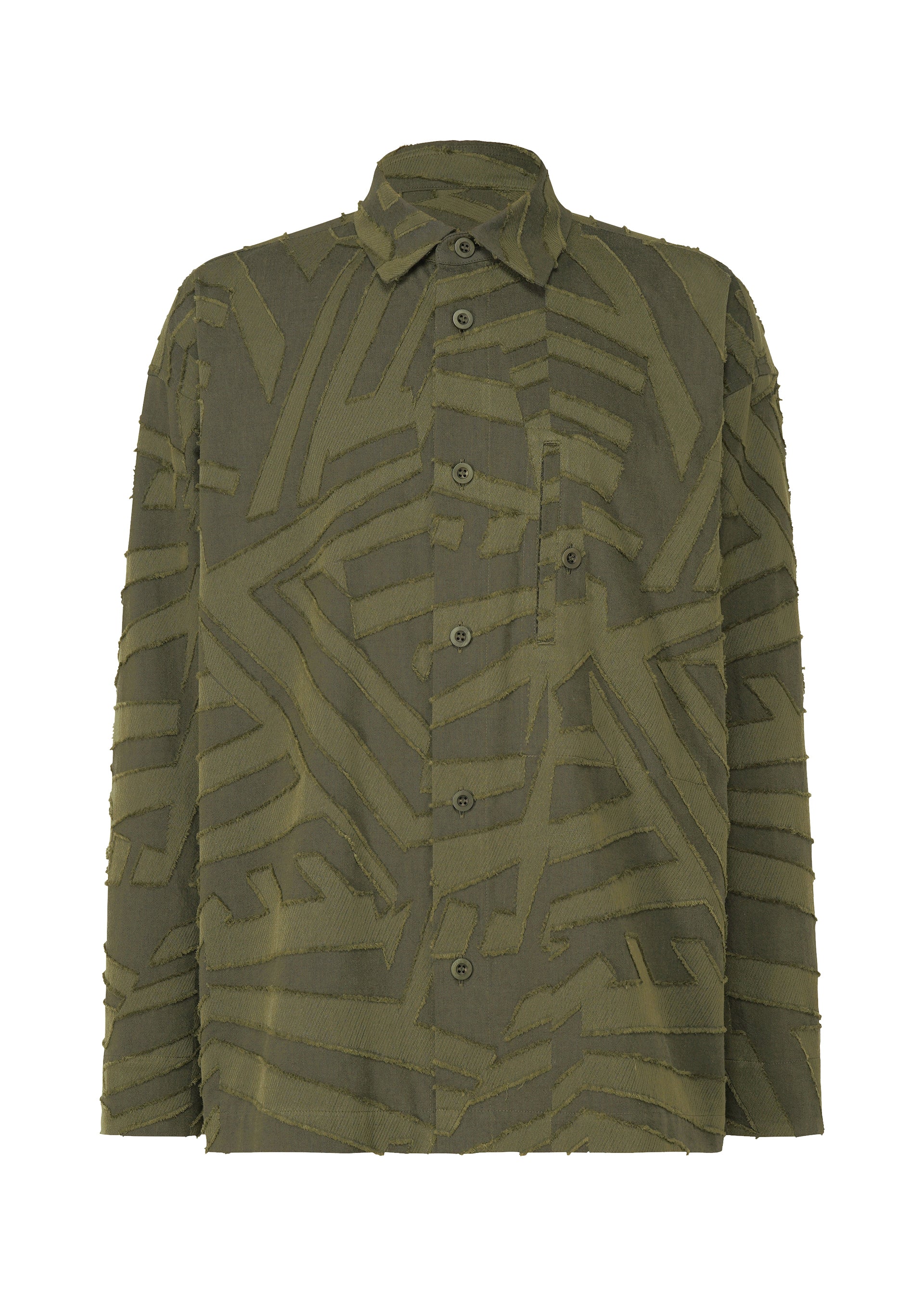 GEOMETRY JACQUARD SHIRT - Image 4
