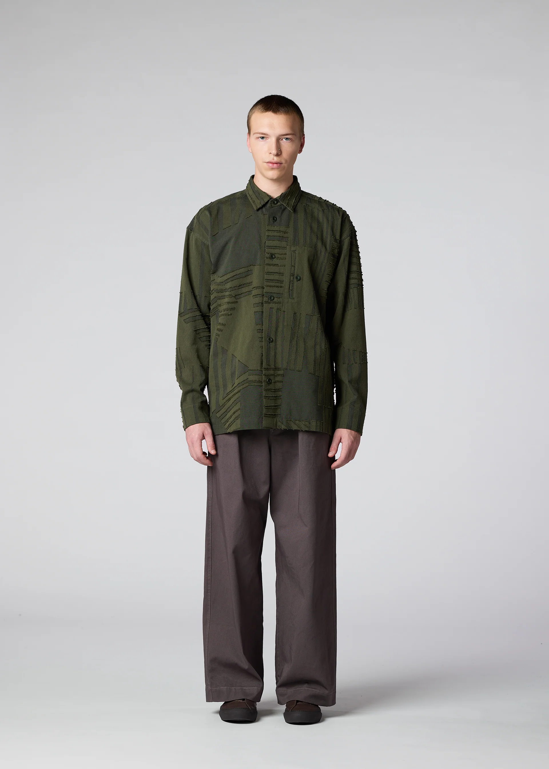 GEOMETRY JACQUARD SHIRT - Image 7