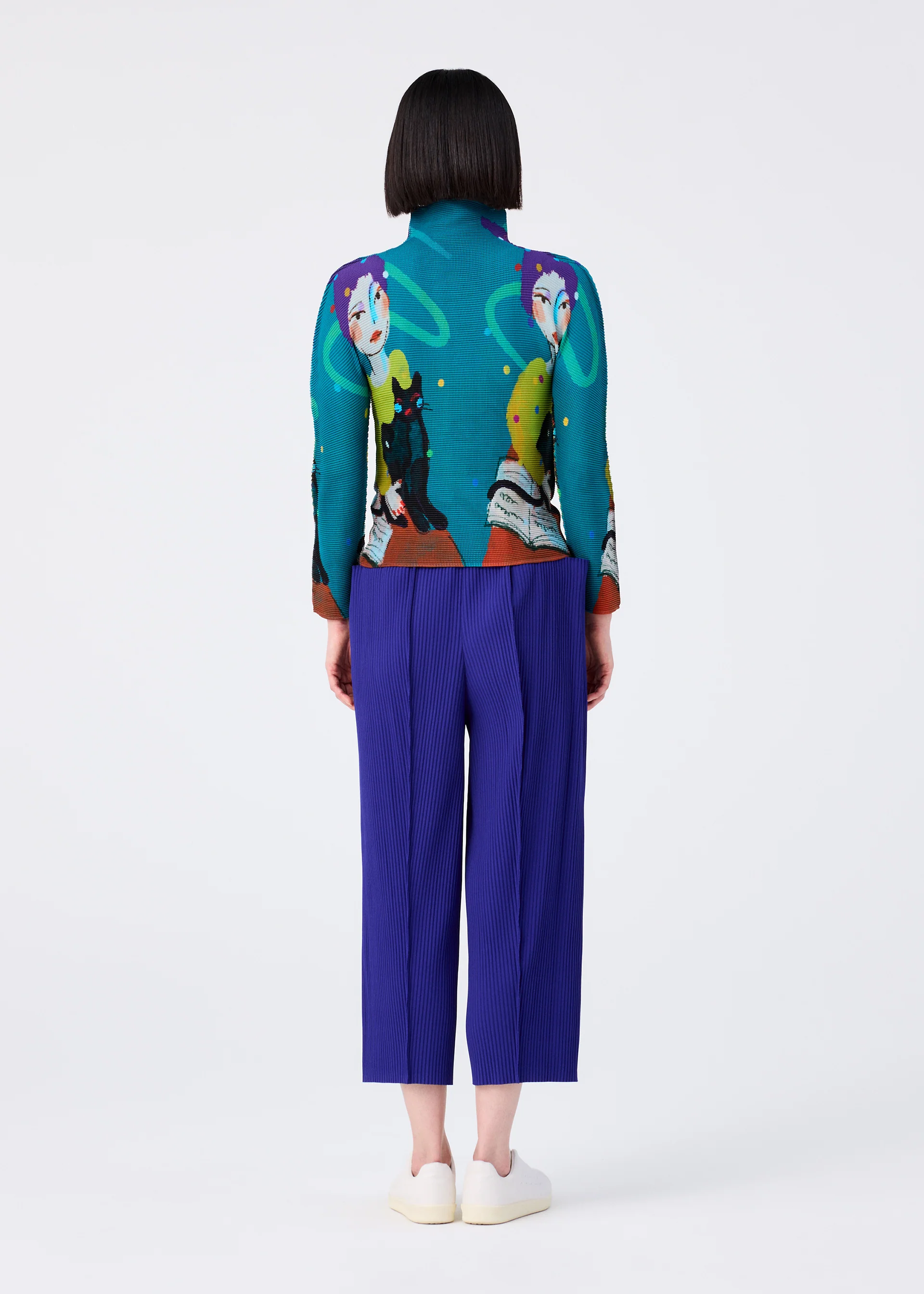 FINE KNIT PLEATS COLOR 1 - Image 8